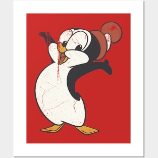 Vintage Chilly Willy - Distressed Authentic Style Posters and Art